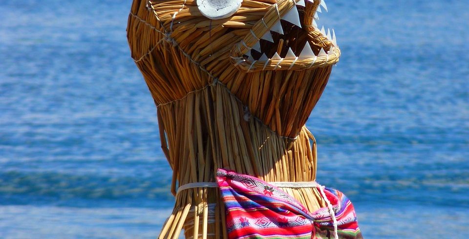 reed, reed artwork, uros, titiicaca lake, peru